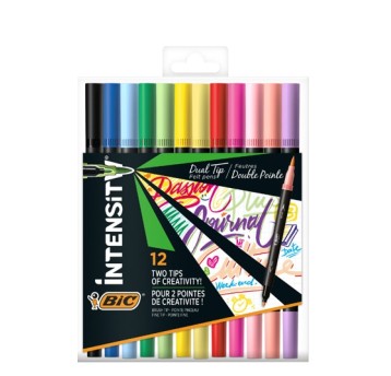 FLAMASTRY BIC BX12 DUAL TIP 1538