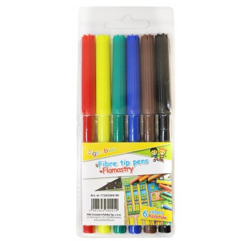 FLAMASTRY GIMBOO 6SZT MIX KOL 2219