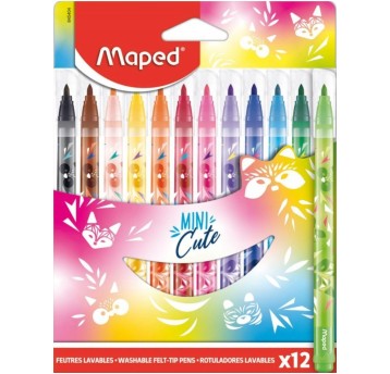 FLAMASTRY MINI CUTE 12SZT 4045