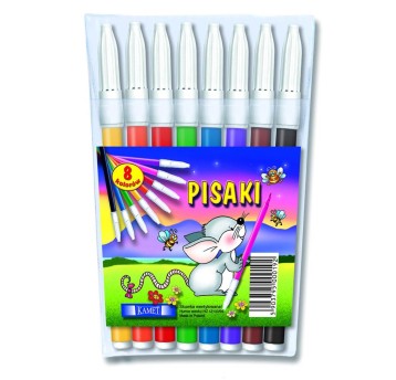 FLAMASTRY PISAKI KAMET 8 KOL. A'5 0192