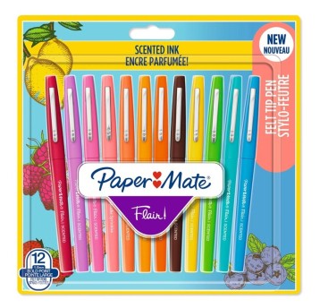 FLAMASTRY PISAKI ZAPACHOWE FLAIR 12KOL 2138467