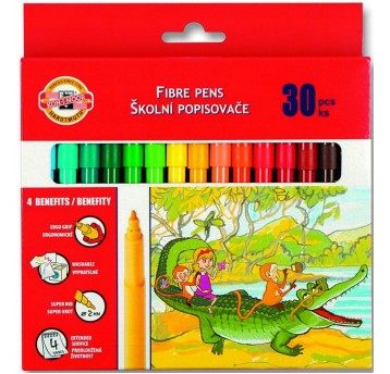 FLAMASTRY SZKOLNE 771002/CJ 30KOL W KARTO 2065