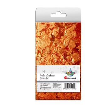 FOLIA DO ZŁOCEŃ 3G MIEDZIANY 0116