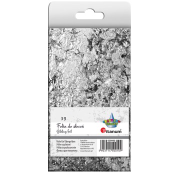 FOLIA DO ZŁOCEŃ 3G SREBRNY