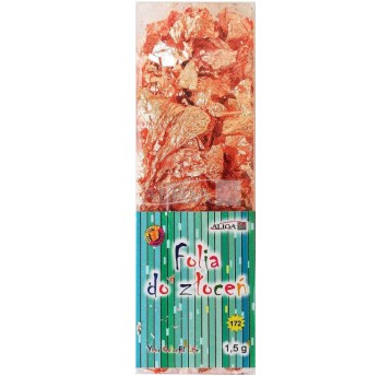 Folia do złoceń MT-5252 miedziana op.1,5g 5252