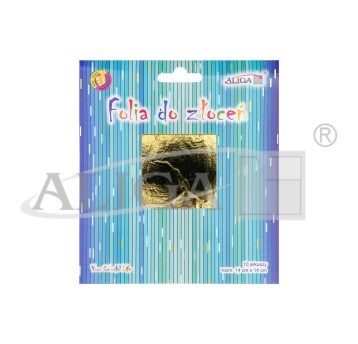 Folia do złoceń, złota