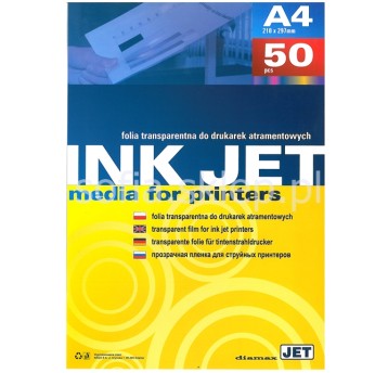 FOLIA INKJET DO DRUKAREK ATRAM. (50) BEZ PASKA