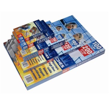 FOLIA LAMIN. PE ARKUSZ A4 100MIC STAND BŁYSK ANTYS