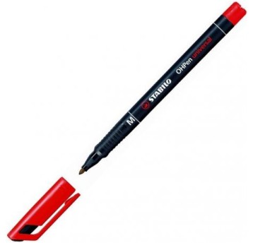 Foliopis STABILO OHP czerwony M 5421 A'10