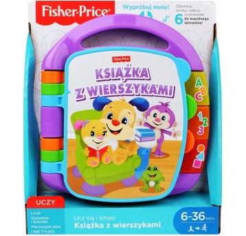 FP LL KSIĄŻECZKA Z WIERSZYKAMI FRC70 FISHER PRICE