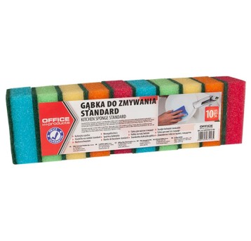 GĄBKA DO ZMYWANIA OFFICE PRODUCTS 10SZT. 4185