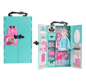 GARDEROBA Z WYPOSAŻENIEM MIĘTOWA 3074