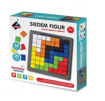 GENIALNY DZIECIAK GRA SIEDEM FIGUR 8482
