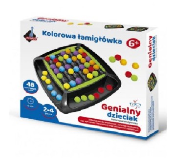 GENIALNY DZIECIAK KOLOROWA ŁAMIGŁÓWKA 2473