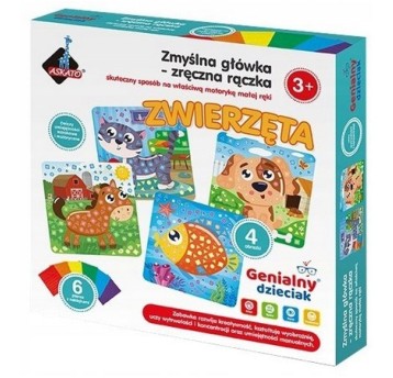 GENIALNY DZIECIAK ZRĘCZNA RĄCZKA ZWIERZĘTA 2762