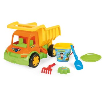 GIGANT TRUCK Z KPL LETNIM ZESTAW DO PIASKU - 5EL