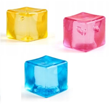 GNIOTEK KOSTKA LODU MIX SQUEEZE GWIAZDKI 6X6 A"12