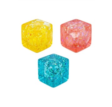 GNIOTEK KOSTKA LODU Z BROKATEM SQUEEZE 5X5 A"12