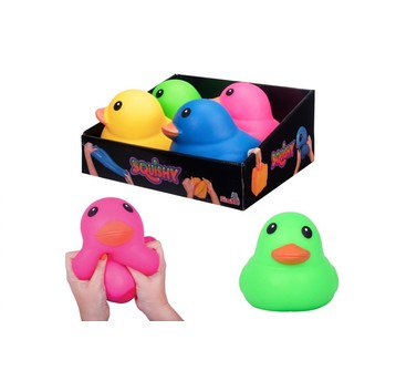 GNIOTEK SQUISHY KACZKA 15CM 4RODZAJE 7184