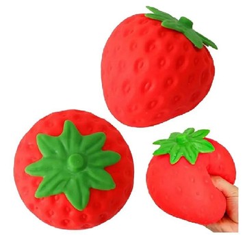 GNIOTEK TRUSKAWKA JUMBO DO ŚCISKANIA 14X14X15CM