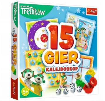 GRA 15 GIER RODZINA TREFLIKÓW 02823