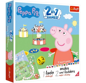 GRA 2W1 CHIŃCZYK/ WĘŻE I DRABINY PEPPA 02067