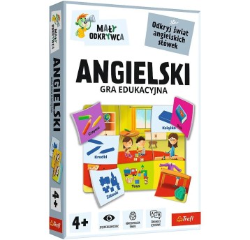 GRA ANGIELSKI MAŁY ODKRYWCA RODZINA TREFLIK 02812