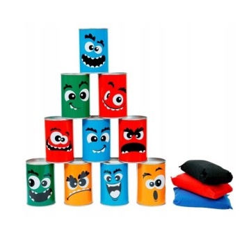 Gra "Celowanie do puszek" 38X7X21cm 4881