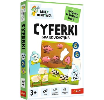 GRA CYFERKI MAŁY ODKRYWCA TREFLIKI 02810