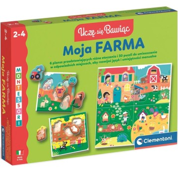 GRA EDUKACYJNA CLEMENTONI MOJA FARMA 4305