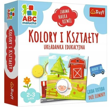 GRA KOLORY I KSZTAŁTY / ABC MALUCHA 01939