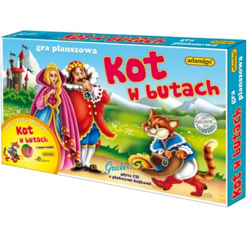 GRA KOT W BUTACH Z PŁYTĄ CD 6724