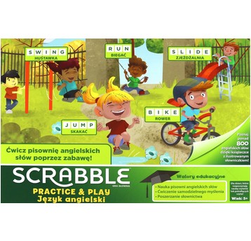 GRA MATTEL SCRABBLE PRACTICE&PLAY GGB32 3934