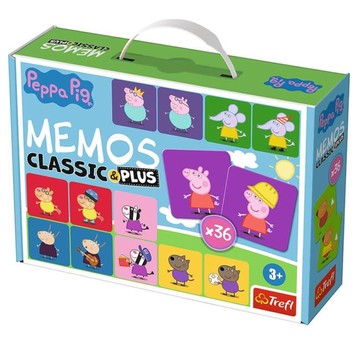 GRA MEMOS CLASSIC & PLUSŚWINKA PEPPA 02270