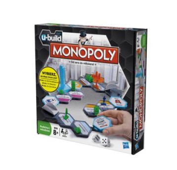 GRA MONOPOLY U-BUILD HASBRO 18361