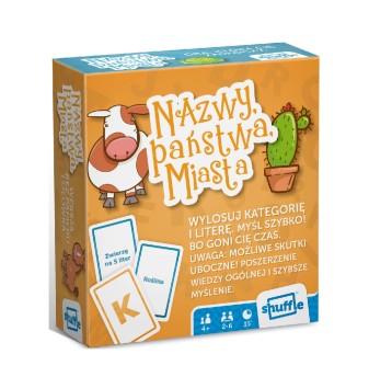 GRA NAZWY, PAŃSTAW, MIASTA 10006701 1020