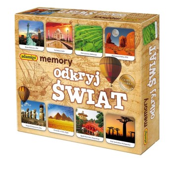 GRA ODKRYJ ŚWIAT-ADAMIGO MEMORY 7349