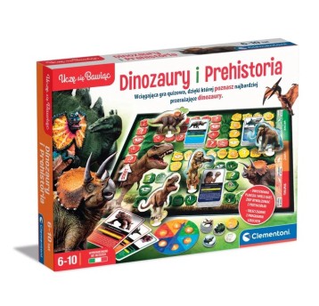 GRA PLANSZOWA DINOZAURY I PREHISTORIA 8044