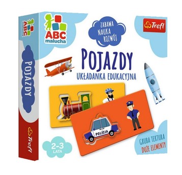GRA POJAZDY ABC MALUCHA 01942