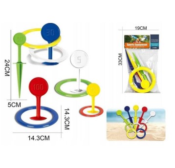 Gra rekreacyjna krążki 33X19cm 4296