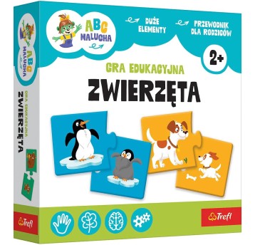 GRA ZWIERZĘTA ABC MALUCHA 02905
