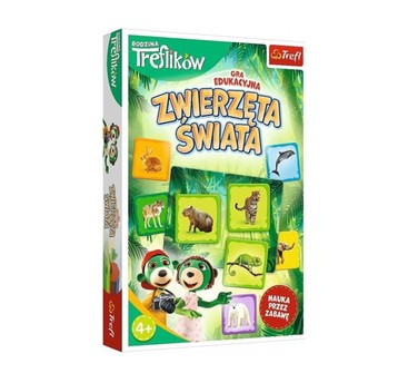 GRA ZWIERZĘTA ŚWIATA RODZINA TREFLIKÓW 02337