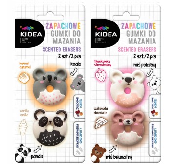 GUMKA DO MAZANIA ZAPACHOWA PANDA 2 SZT KOALA 0410
