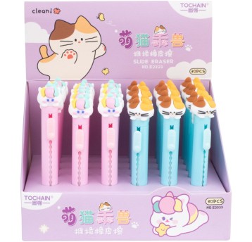 Gumka do ołówka wysuwana Slide, pan i pani 4488