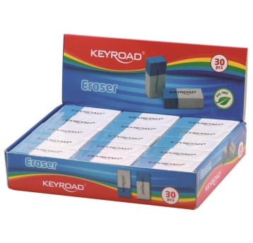 GUMKA DO ŚCIERANIA KEYROAD BIAŁO-NIEB. A'30 7103