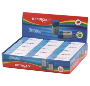 GUMKA DO ŚCIERANIA KEYROAD BIAŁO-NIEB. A'30 7103