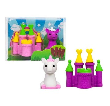 GUMKA Jednorożec z zamkiem