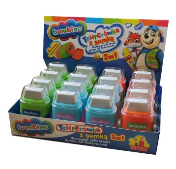 GUMKA + TEMPERÓWKA BAMBINO 2w1 MINI ZOO (16) 9776