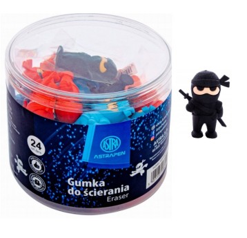 GUMKA W KSZTAŁCIE NINJA ASTRA DRUM A'24 2750