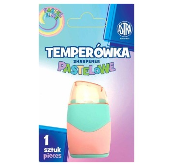 GUMKA Z TEMPERÓWKĄ 2W1 PASTELOWA ASTRA A'16 2798
